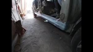 Замена порога на Daewoo  (часть 2).