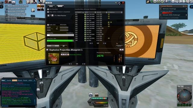 Crafting EP1 Planet Cyrene Entropia Universe. Blueprint Hunt смотреть онлайн