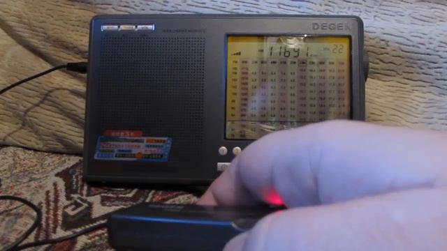 Активная антенна Degen 31 MS - тест SW. Слабый сигнал, помехи