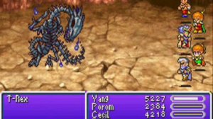 Final Fantasy IV (Advance) - Porom's Trial - T-Rex