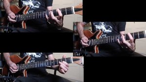 Keep yourself alive guitar solo cover Queen Harmonies