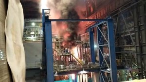 УПК в работе(Установка Печь-ковш)