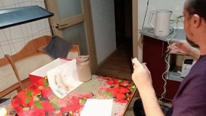 Покраска фольгированного воблера.