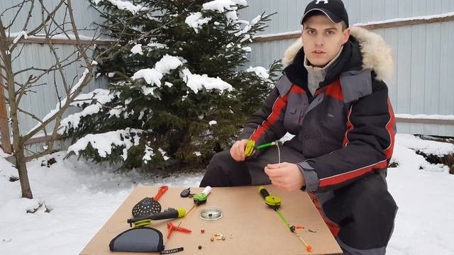 Оснащаем зимнюю удочку на Корюха. Зимняя снасть. Морская рыбалка.