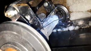 Самоочищение гуси снегохода или мотособаки ДИНГО