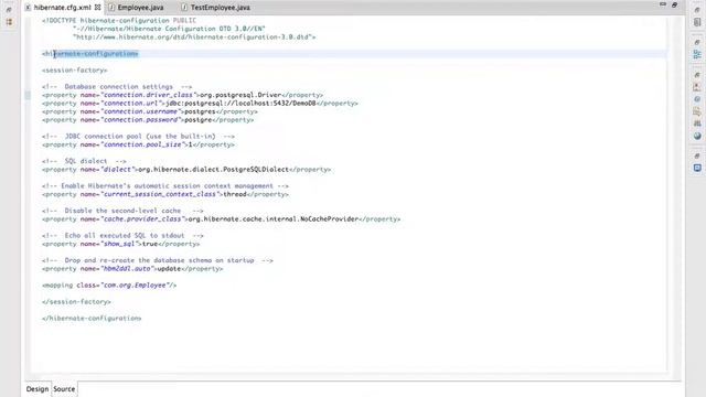 java Hibernate tutorial - Example