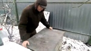 Обработка пчел в к лубе от клеща поздней осенью бипином.