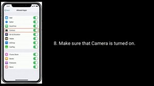iPhone Front Camera Not Working in Apps after iOS 14/15