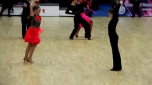 «Moscow International Open 2015». Evtushenko Daniel & Poterina Xenia. Pasodoble.