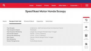 HONDA SCOOPY - FITUR, WARNA, HARGA, SPESIFIKASI, dan AKSESORIS