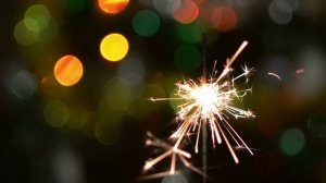 Бенгальский огонь. Sparkler (footage)