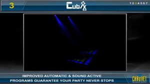 Chauvet Cubix 2.0 Moonflower Lighting Effect @ whybuynew.co.uk