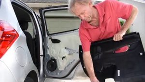 Chevrolet Spark Rear Door Speaker Removal - Stereo and Front Door Speakers
