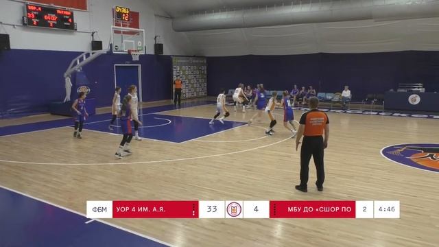 УОР 4 им. А.Я. Гомельского - МБУ ДО «СШОР по баскетболу» смотреть онлайн