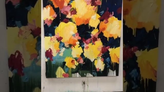 Arne Quinze behind the scenes — Painting Wildflower Fields Caltha Palustris and Marsh Marigold смотреть онлайн