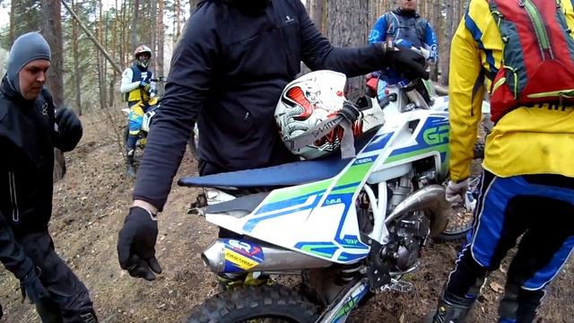 Эндуро Сломали мотоцикл GR7 смотреть онлайн
