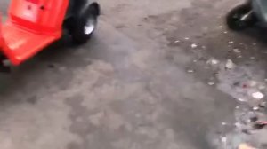 обзор Красного Honda Gyro X 50 cc 2T Без пробега.