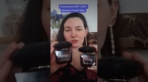Versace Crystal Noir. Сравниваю EDT и EDP.