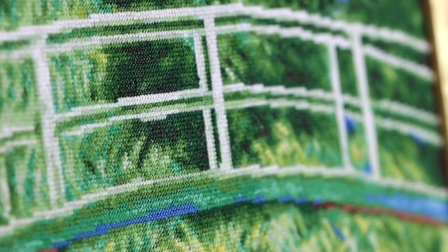 МК-052 Белые кувшинки 1899 г. по мотивам картины Клода Моне смотреть онлайн