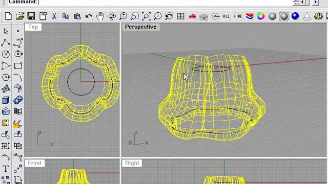 Learning Rhino---Sweeping 2 Rails смотреть онлайн