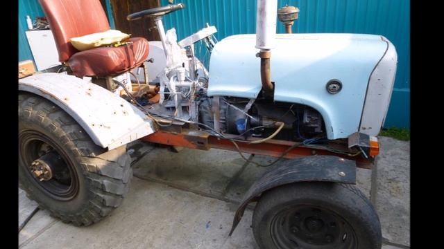 САМОДЕЛЬНЫЙ ТРАКТОР СОБРАН С НУЛЯ смотреть онлайн