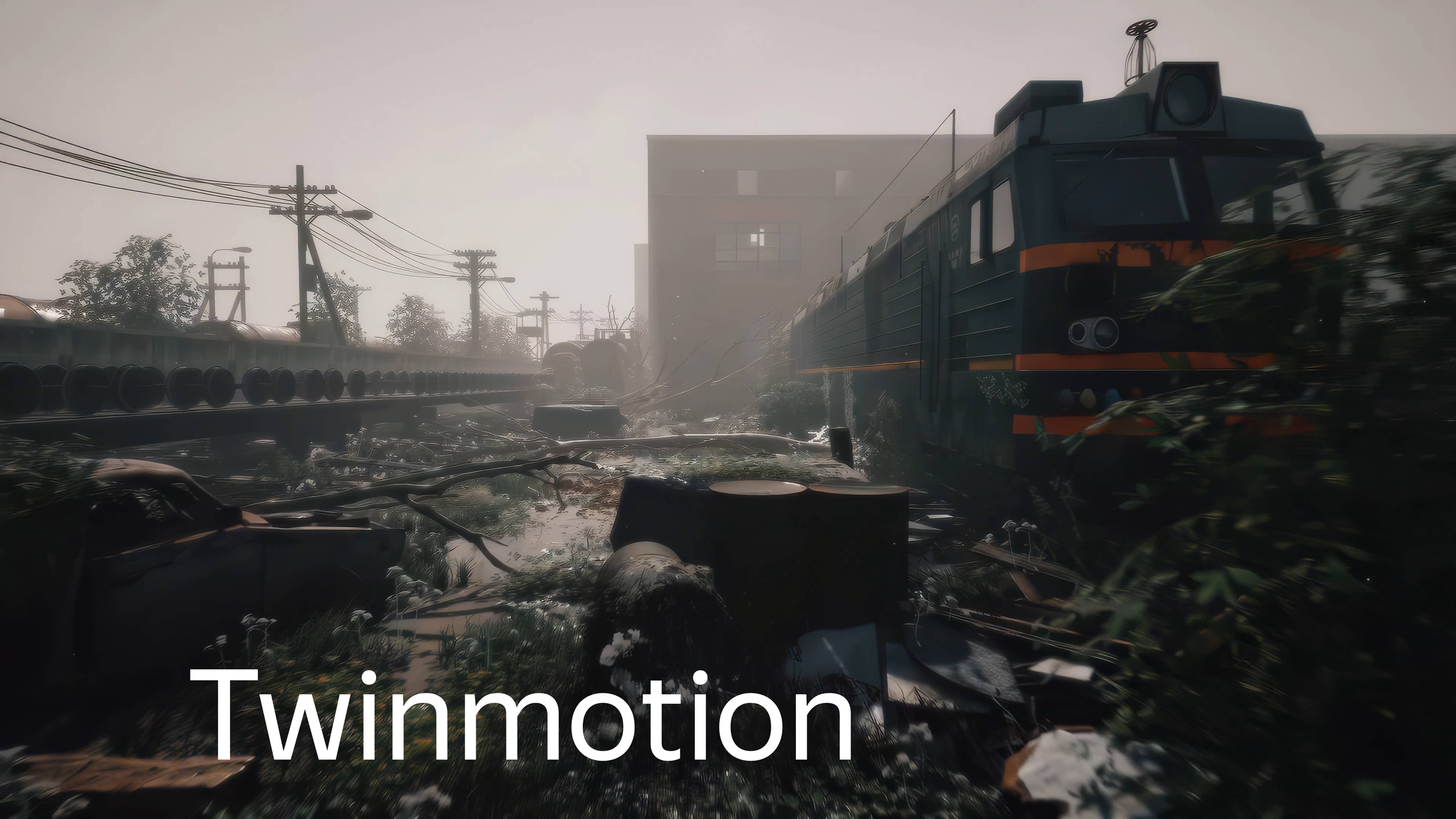 Twinmotion Community Edition 2023.2. СТАЛКЕР 44. 4к. смотреть онлайн