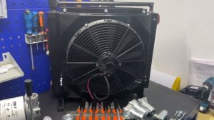 Комплект гидравлики на К700 Кировец под навесную технику. Гидрораспределитель на тросах +охладитель