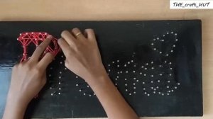 String Art Tutorial |String Art Name | Srinithi Sivakumar|