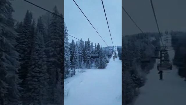 Нижний Тагил🎄 гора Белая ❄ 🎿 Красота 👏 😍 💜 URAL УРАЛ💙 TRAVEL Ekaterinburg