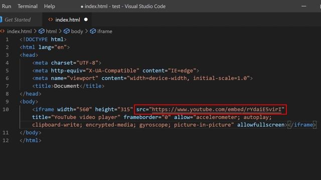 How To Embed A YouTube Video On A Website Using HTML *2023