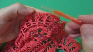 НЕОБЫЧНАЯ САЛФЕТКА С БОРДЮРАМИ. ЧАСТЬ 3