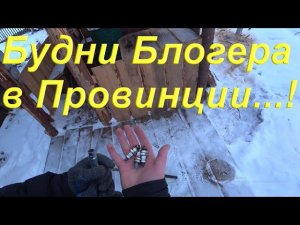 Будни Блогера в Провинции/ Готовлю место под горбыль/ Проверяю рабочие свечи для бензопилы/