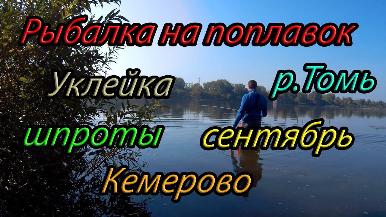 Ловля на поплавочную удочку, рыбалка для души, пробую шпроты из уклейки