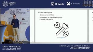 [RUS] Johan Brandhorst (Utility Warehous): Automate your TLS Certificate Distribution / #golangpite
