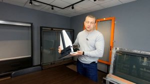 Фасадное стоечно-ригельное остекление