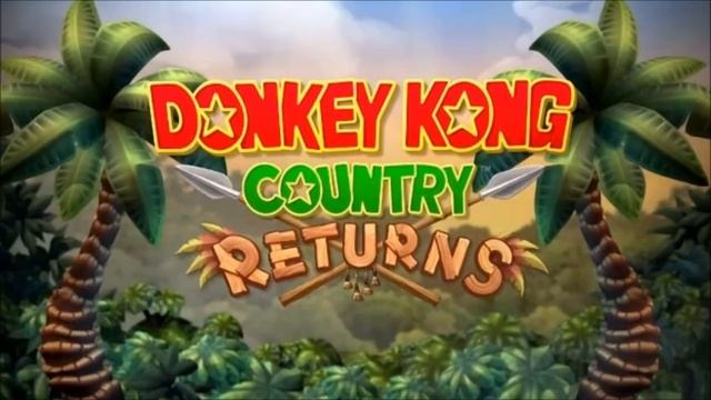 Title Screen - Donkey Kong Country Returns OST Extended смотреть онлайн