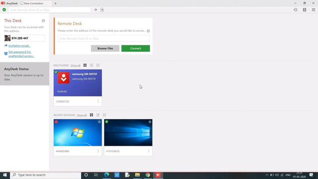 How to control your PC using mobile phone via Anydesk software смотреть онлайн