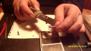 Изготовление приманки "Чертик" для подледной рыбалки.