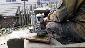 генератор АБ 1 230, распаковка и пробный запуск без вмешательства после 20ти лет хранения