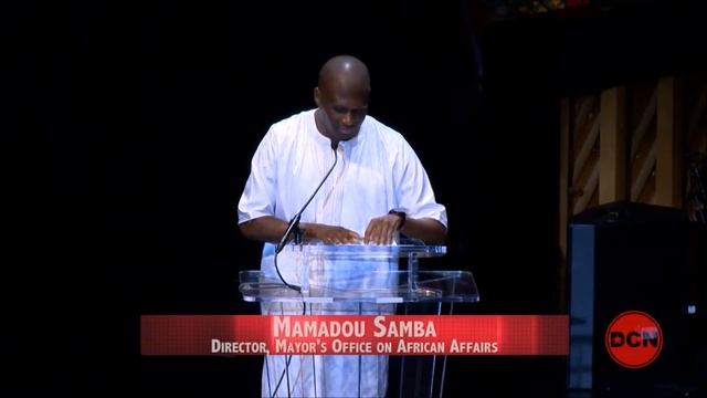 Mamadou Samba at celebration of decade of service смотреть онлайн