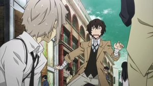 Дадзай Осаму-черный человек (аниме клип)