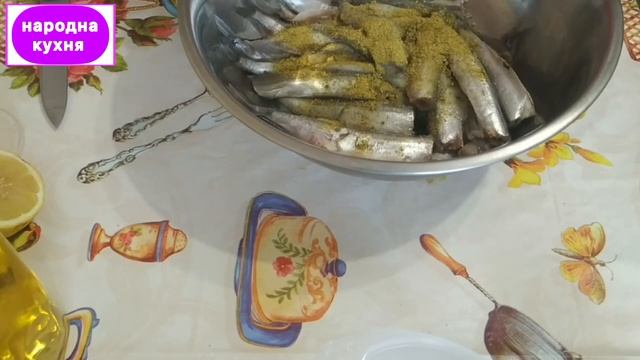 Дуже просто і смачно.  Дешева рибка - неповторний смак.