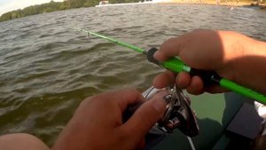 Лодка Лоцман 260 ЖС в Пирогово + чуть-чуть, бортового мормышинга.