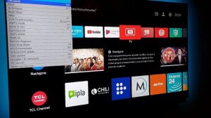 Android TV - menu serwisowe - reset all / reset shop