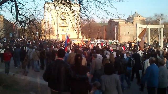 Шествие в Астрахани 14 апреля смотреть онлайн