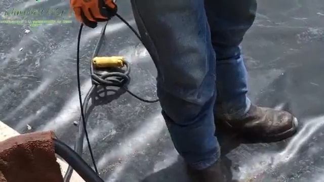 REPARACIÓN A GEOMEMBRANA Hdpe. смотреть онлайн