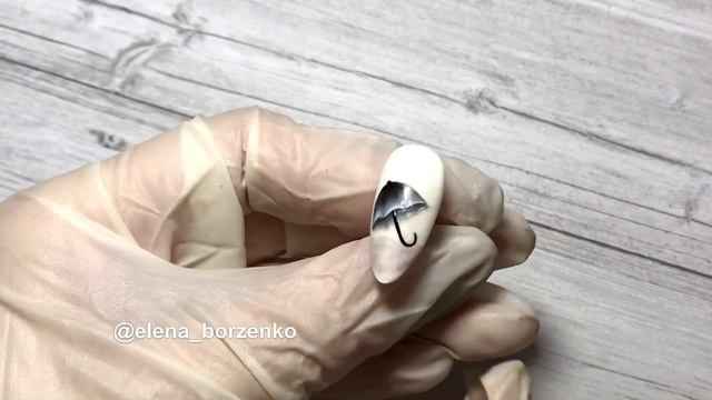 ОЧЕНЬ быстрый дизайн маникюра плоской кистью/Китайская роспись на ногтях 2021