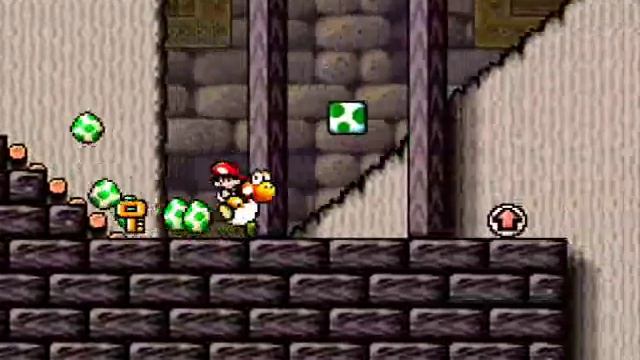 New!SMW2 Yoshi's Island - 1-4 - Gah! Doors are so stressful in this game! смотреть онлайн