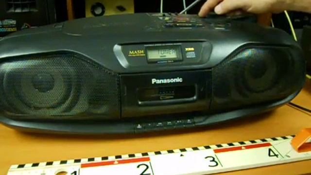 Panasonic RX DS101 Radio Cassette Recorder (old video) - Boombox Ghettoblaster смотреть онлайн