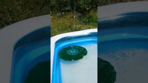 Фонтан на солнечной батарее плавющий Лотос